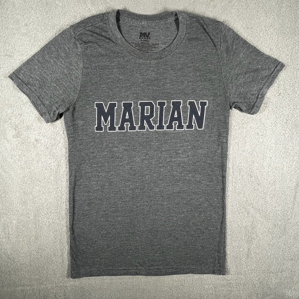 MV Sport Marian T-Shirt Crew Neck Short Sleeve‎ Gray Tee X-Small